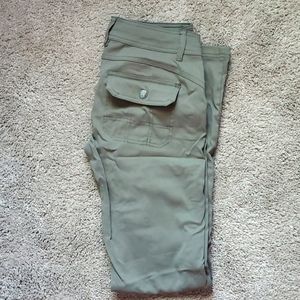 Prana halle pant jasper green size 0 reg